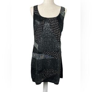 NWT Opal by Monique Leshman Beaded Mini Dress Size Large
